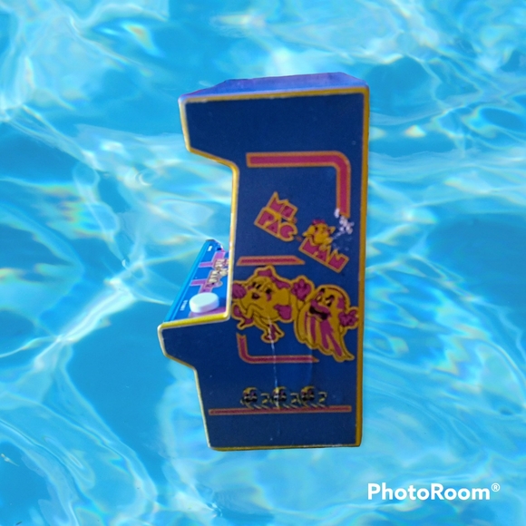 Retro Mini Arcade Game Ms. Pac Man - Picture 2 of 4